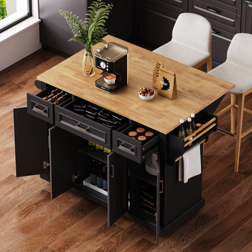 Kitchen Island with Storage for Kitchen - Image 3