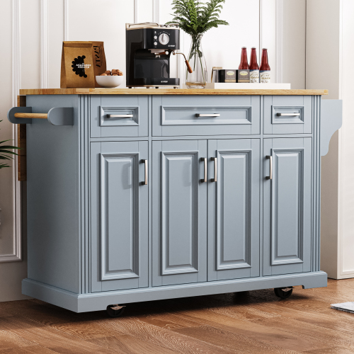 Kitchen Island with Storage for Kitchen - Image 2