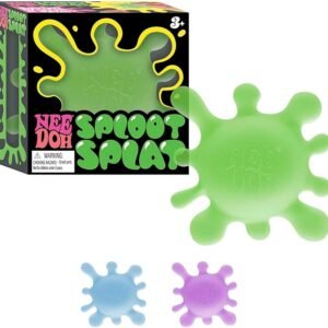 Schylling NeeDoh SplootSplat -The Splat That Sploots - Ages 3 and Up - Color May Vary; One Per Pack