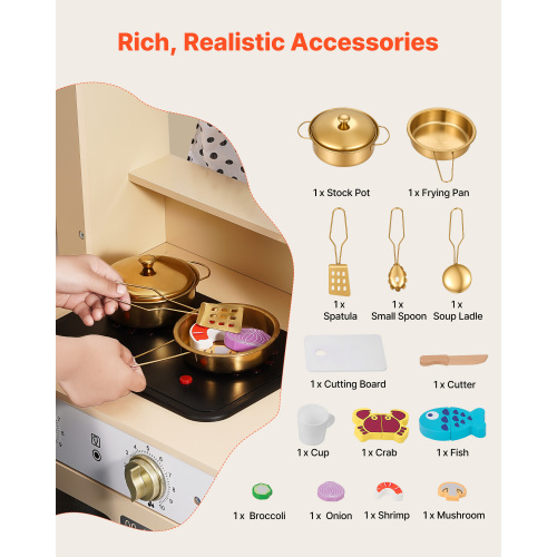 Modern Style Pretend Play Toy Set - Image 2