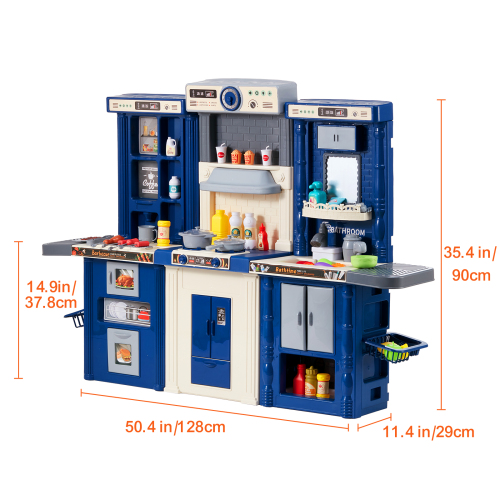 Wood Outdoor Play Kitchens with Stoves - Image 2