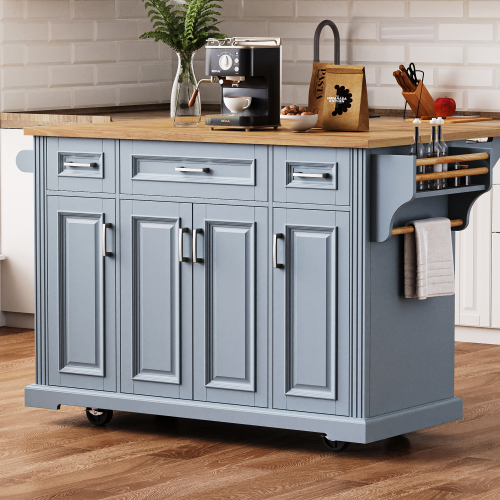 Kitchen Island with Storage for Kitchen - Image 3