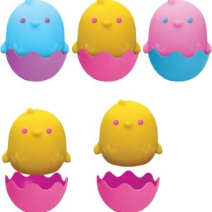 Schylling NeeDoh Bunnies & Chicks - Sensory Toys with a Satisfying Dough Filling- One Random Design