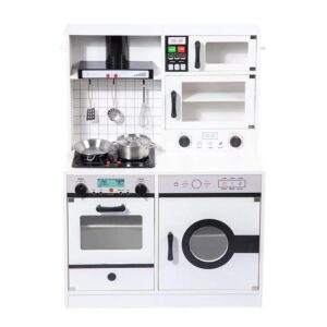 Kids Kitchen Pretend Playset Wooden Toys
