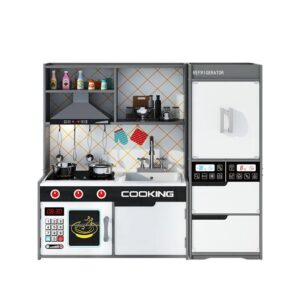 New Children simulation cooking refrigerator kitchen game baby kitchen cooking toy set